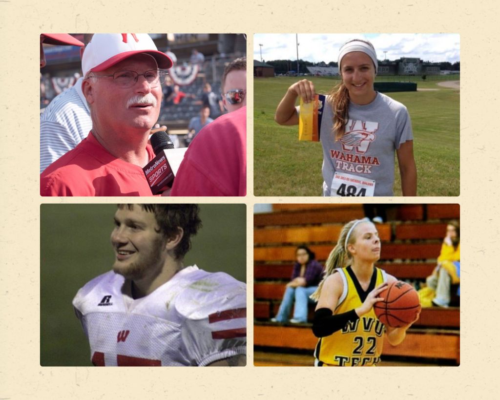 Photo collage of four individuals. 